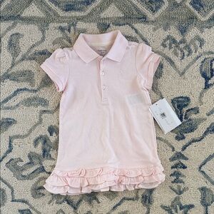 Polo by Ralph Lauren Light Pink Ruffle Dress